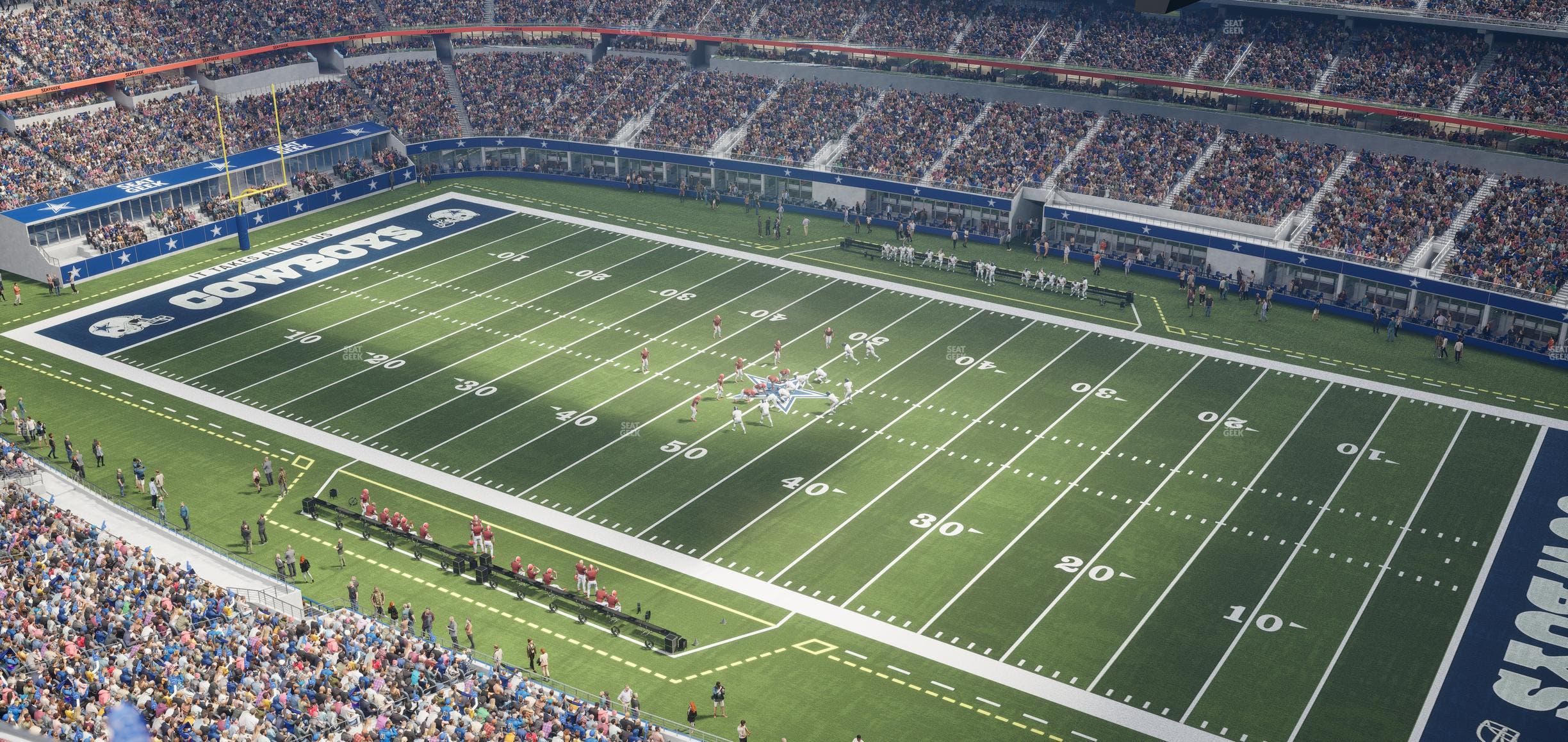 AT&T Stadium - Section 439 Seat View