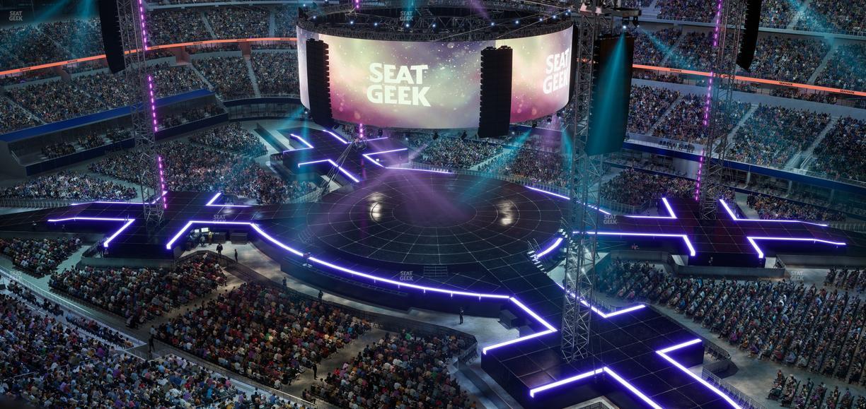AT&T Stadium - Section 439 Seat View