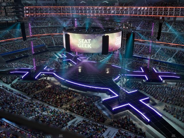 AT&T Stadium - Section 439 Seat View