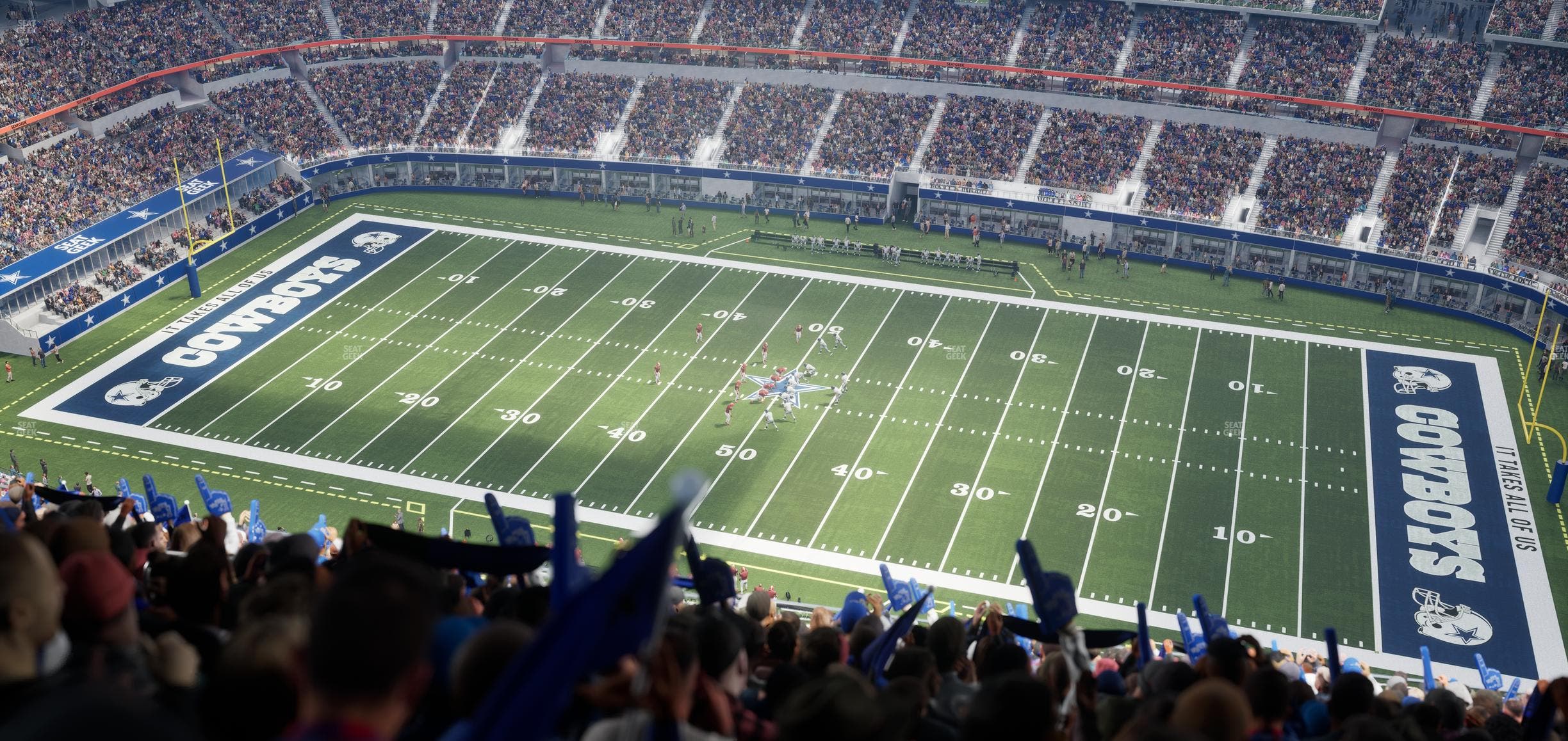 AT&T Stadium - Section 440 Seat View