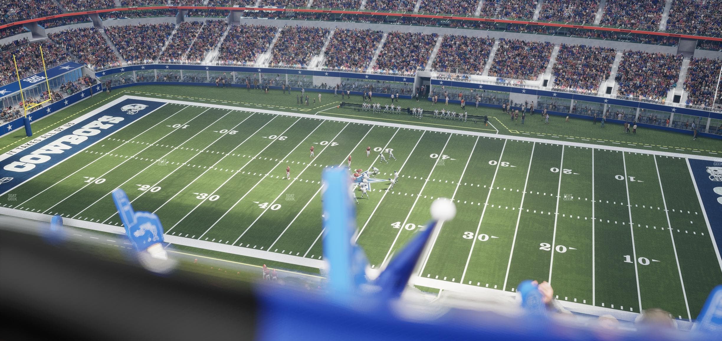AT&T Stadium - Section 441 Seat View