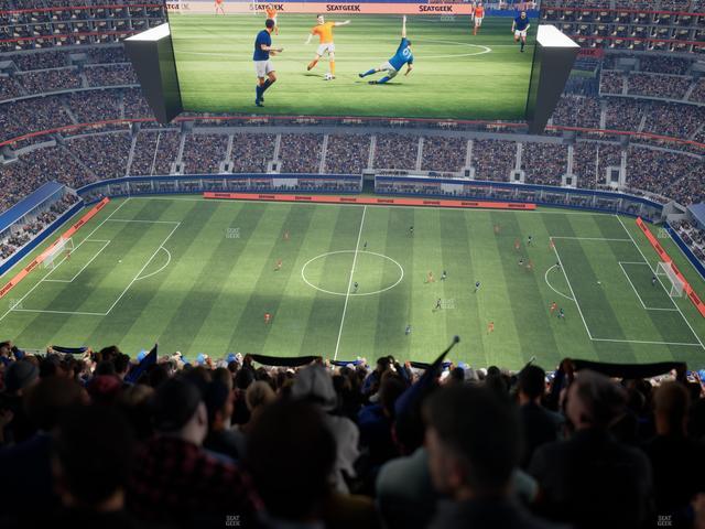 AT&T Stadium - Section 442 Seat View