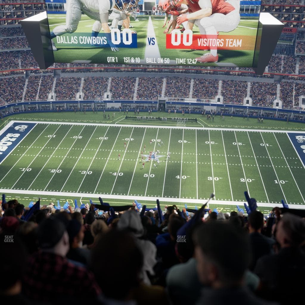 AT&T Stadium - Section 442 Seat View