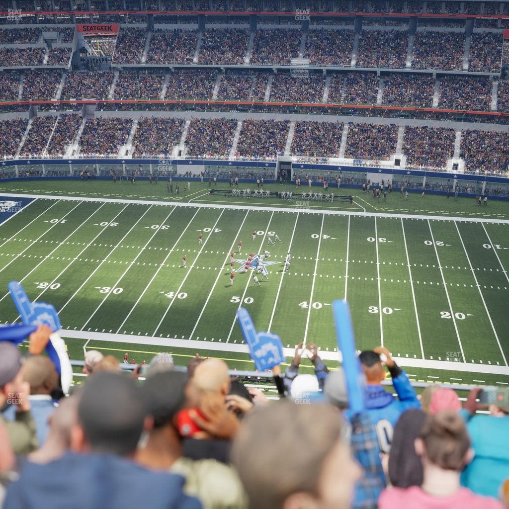 AT&T Stadium - Section 442 Seat View