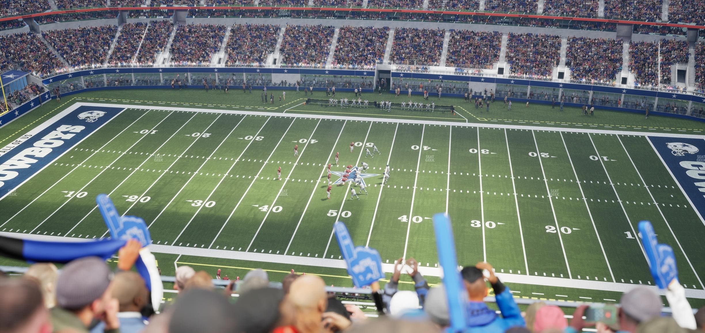 AT&T Stadium - Section 442 Seat View