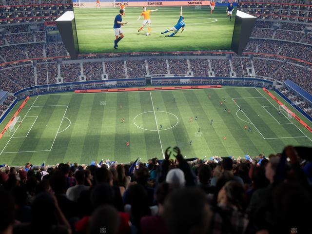 AT&T Stadium - Section 443 Seat View