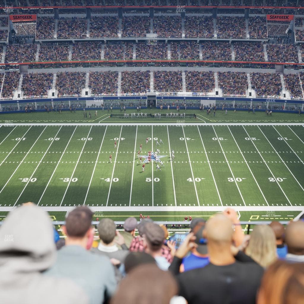 AT&T Stadium - Section 443 Seat View