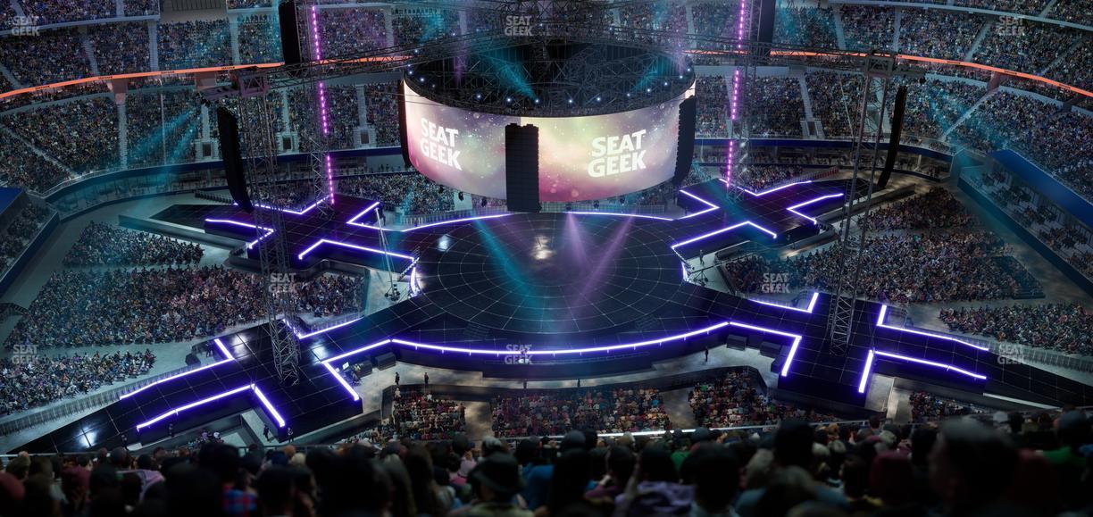 AT&T Stadium - Section 443 Seat View