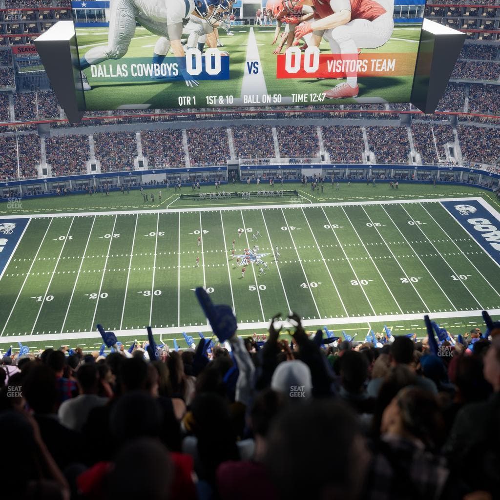 AT&T Stadium - Section 443 Seat View