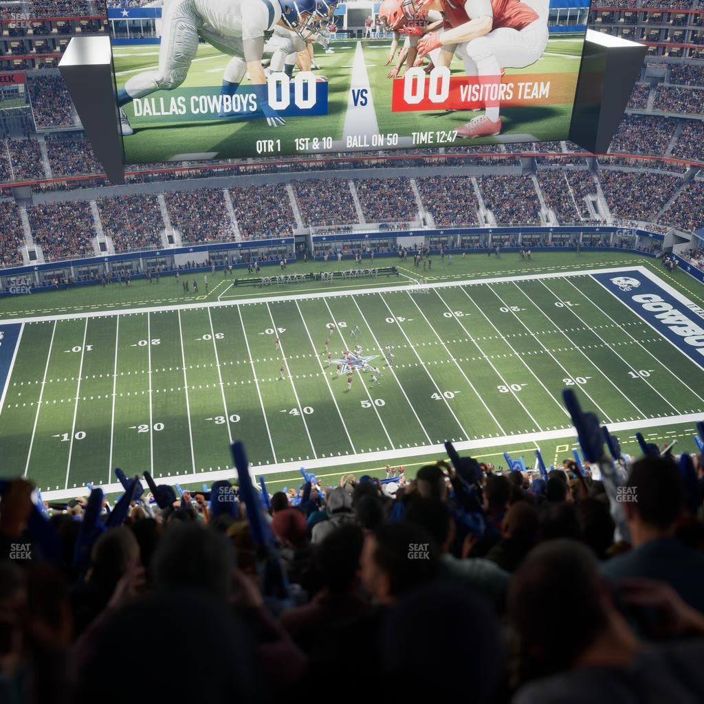 AT&T Stadium - Section 444 Seat View