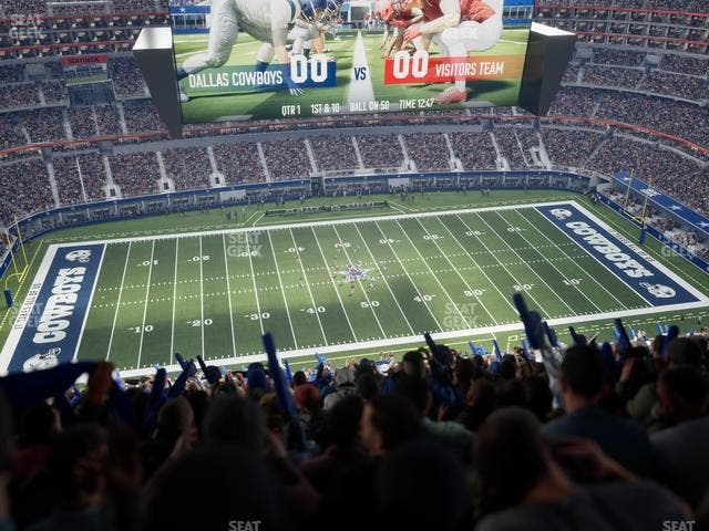 AT&T Stadium - Section 444 Seat View AT&T Stadium - Section 444 Seat View