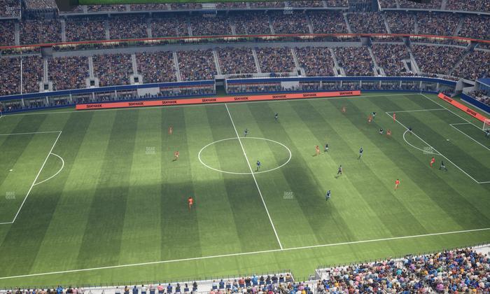 AT&T Stadium - Section 444 Seat View