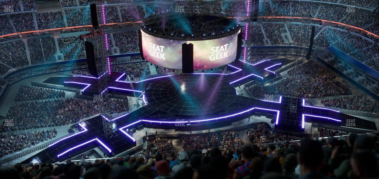 AT&T Stadium - Section 444 Seat View