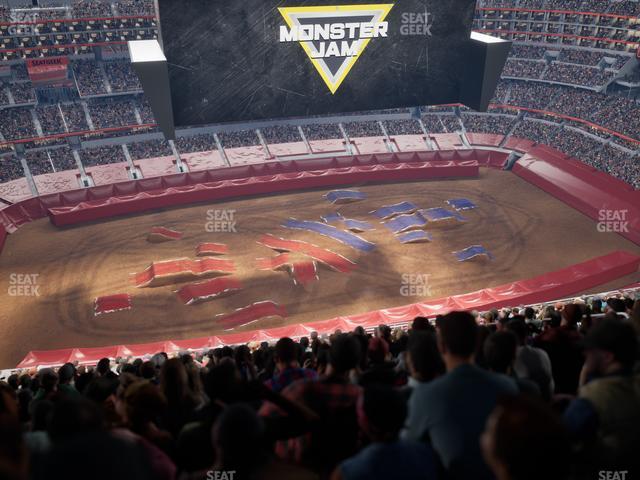 AT&T Stadium - Section 445 Seat View AT&T Stadium - Section 445 Seat View