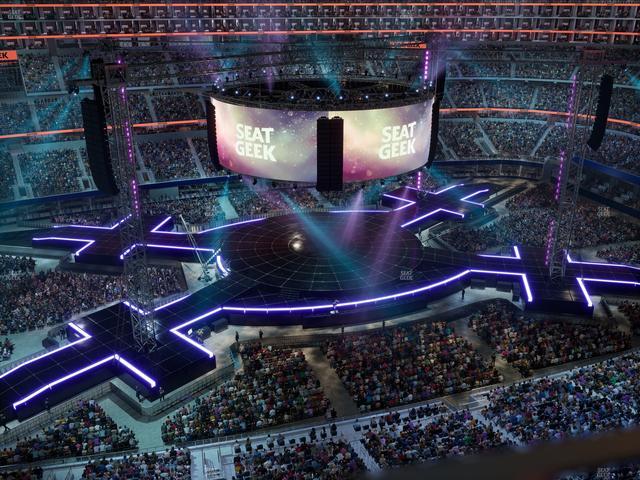 AT&T Stadium - Section 445 Seat View