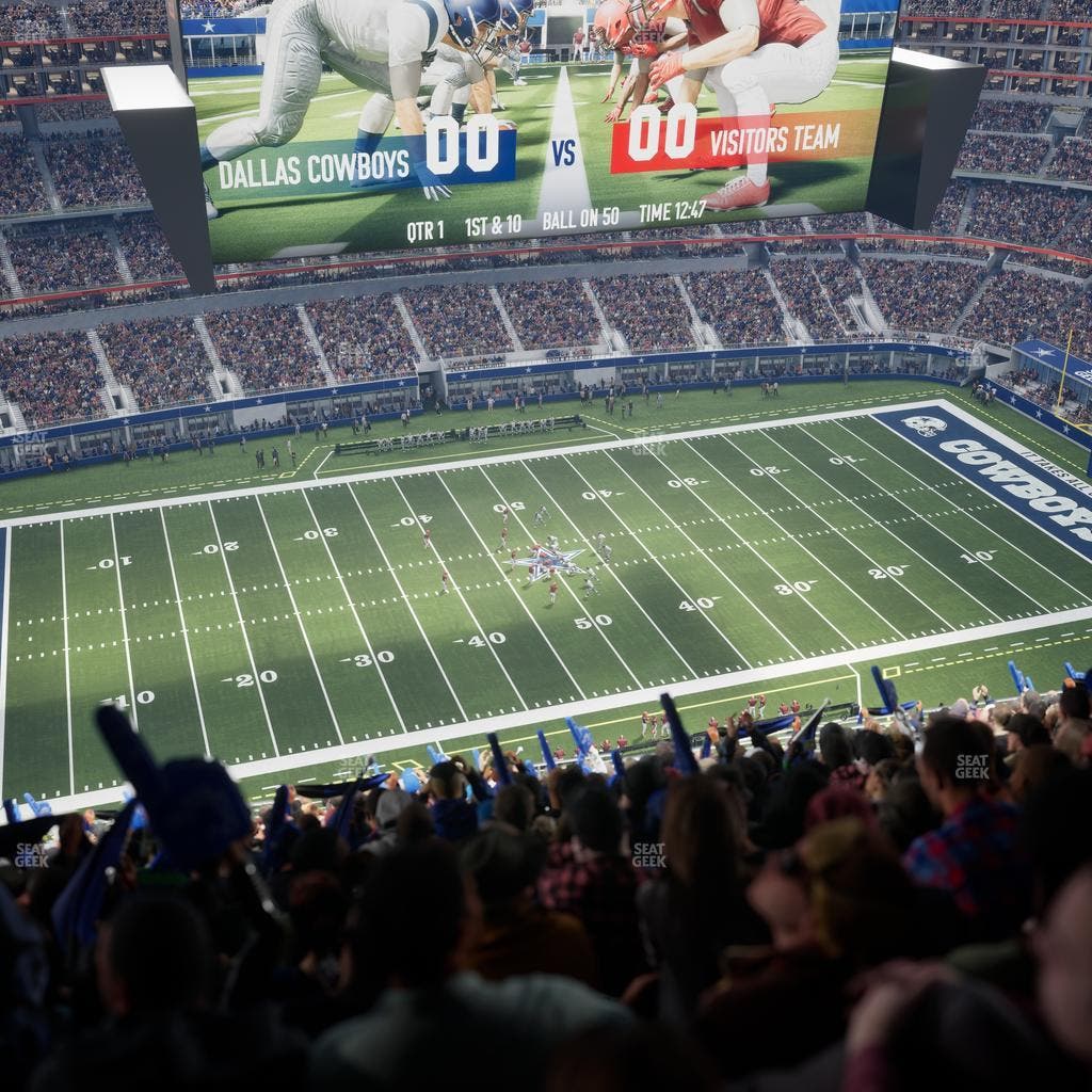 AT&T Stadium - Section 445 Seat View