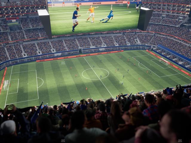 AT&T Stadium - Section 445 Seat View