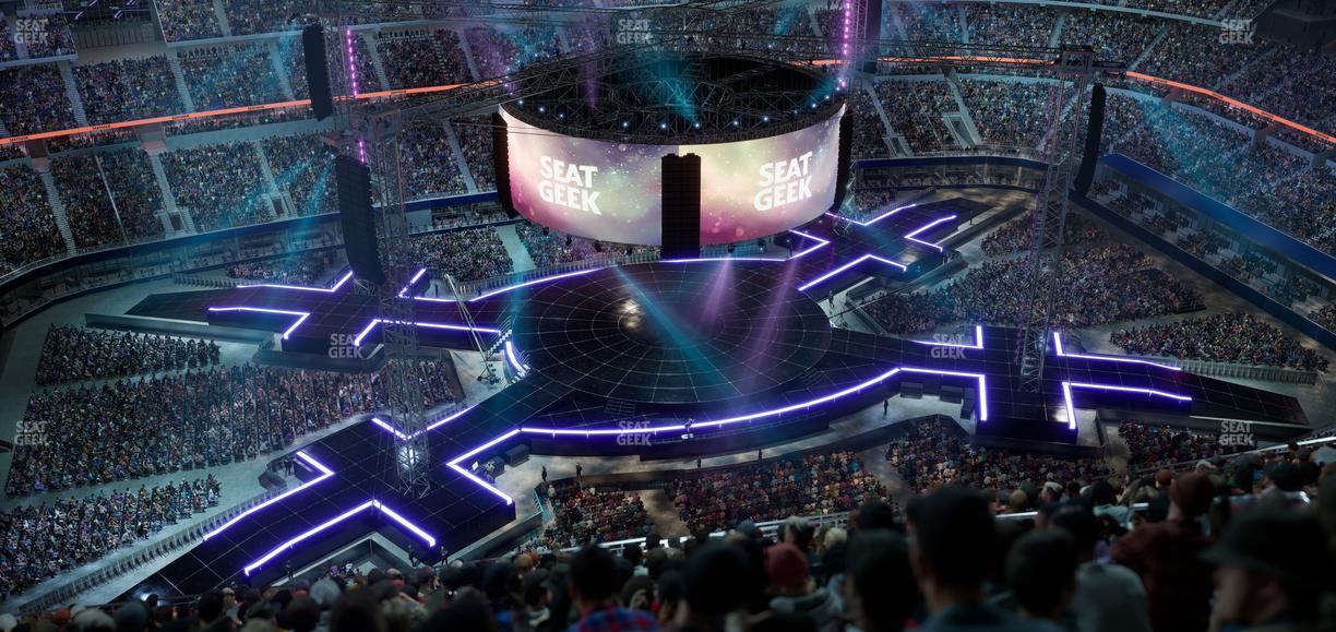 AT&T Stadium - Section 445 Seat View