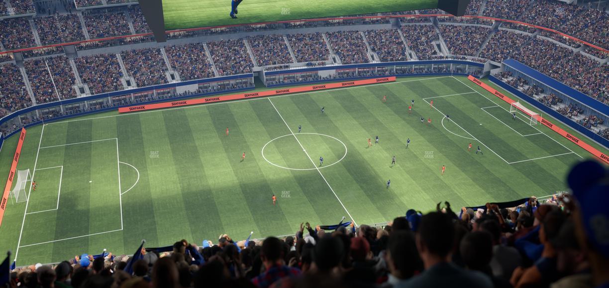 AT&T Stadium - Section 445 Seat View