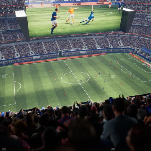 AT&T Stadium - Section 445 Seat View