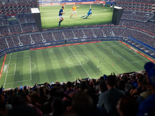 AT&T Stadium - Section 445 Seat View