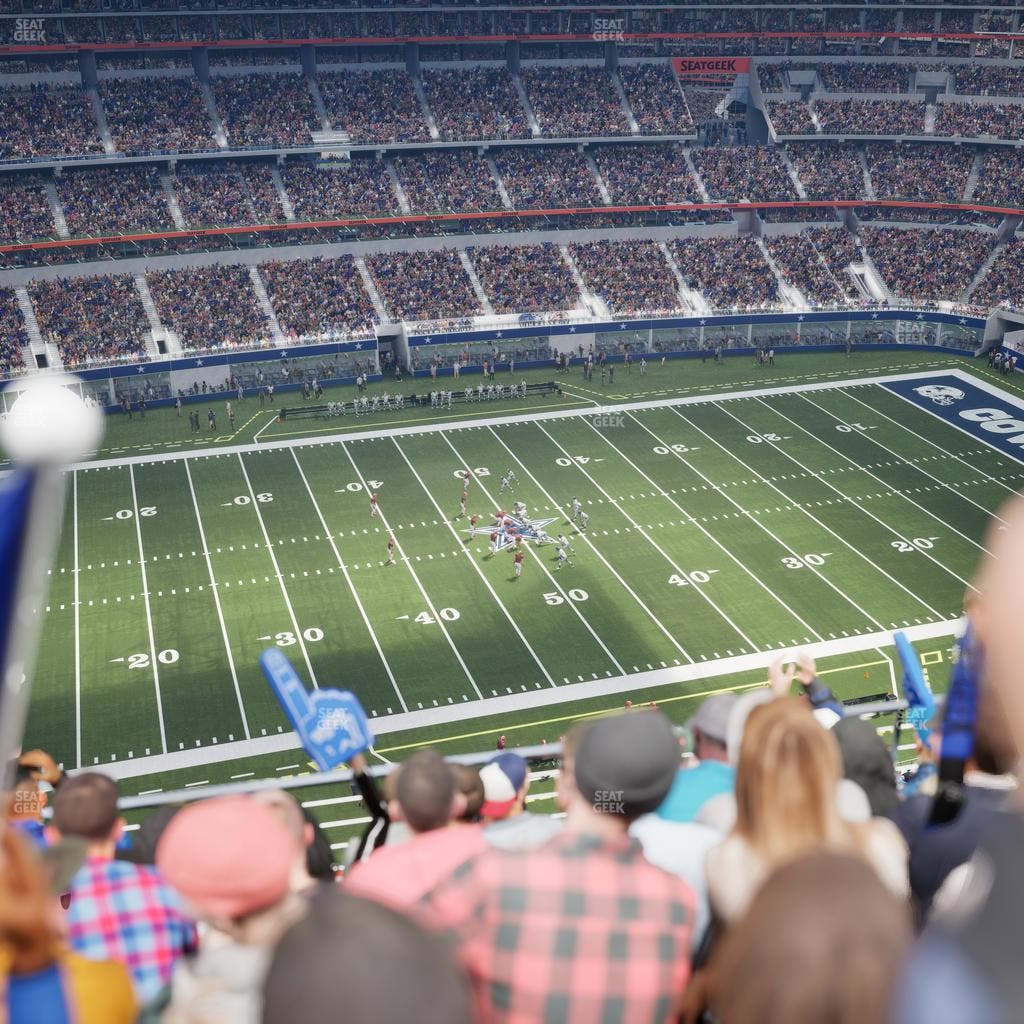 AT&T Stadium - Section 445 Seat View