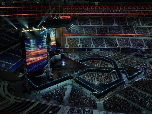AT&T Stadium - Section 445 Seat View