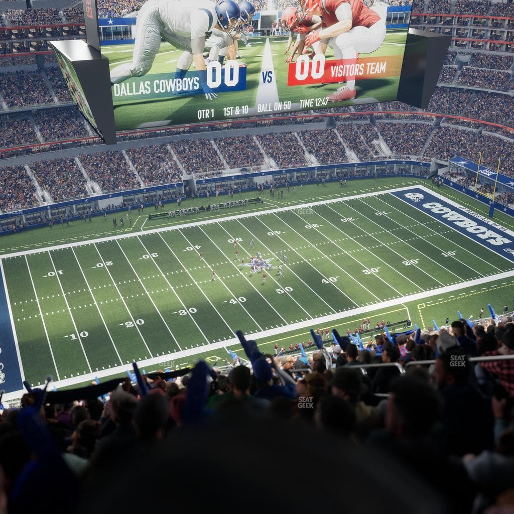 AT&T Stadium - Section 446 Seat View