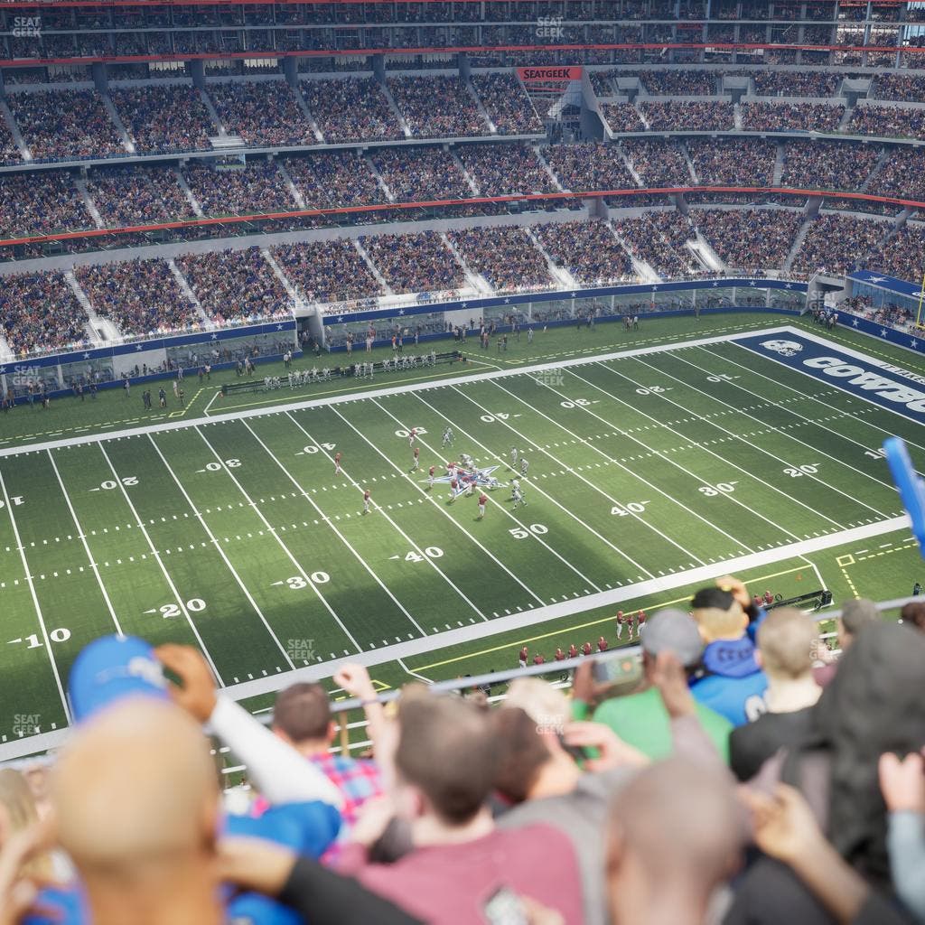 AT&T Stadium - Section 446 Seat View