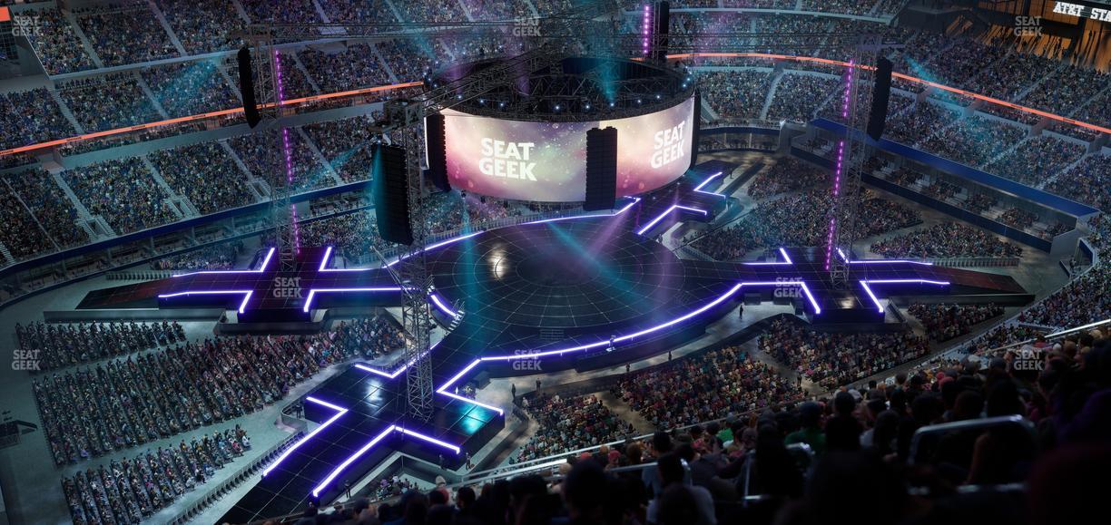 AT&T Stadium - Section 447 Seat View