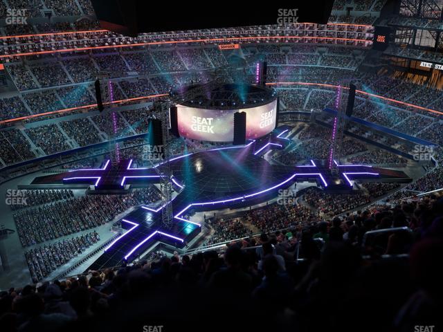 AT&T Stadium - Section 447 Seat View