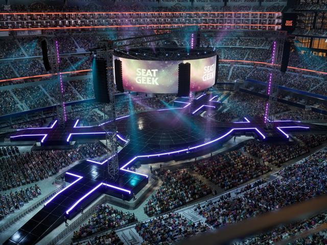 AT&T Stadium - Section 447 Seat View