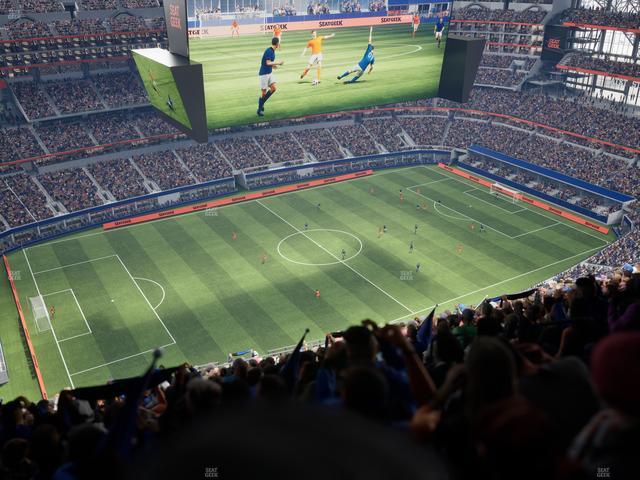 AT&T Stadium - Section 447 Seat View