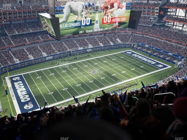 AT&T Stadium - Section 447 Seat View AT&T Stadium - Section 447 Seat View