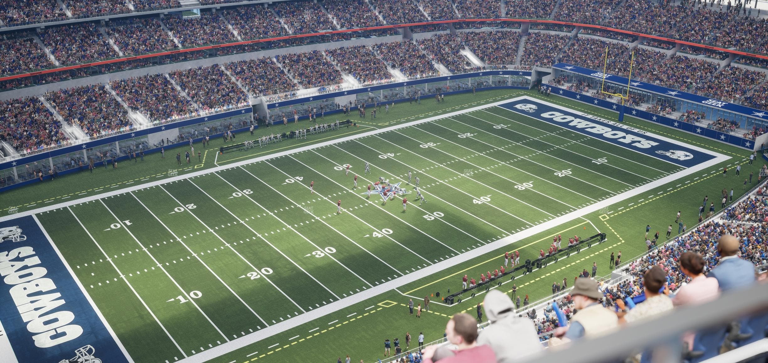 AT&T Stadium - Section 447 Seat View
