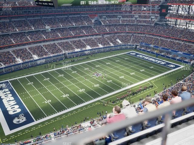 AT&T Stadium - Section 447 Seat View
