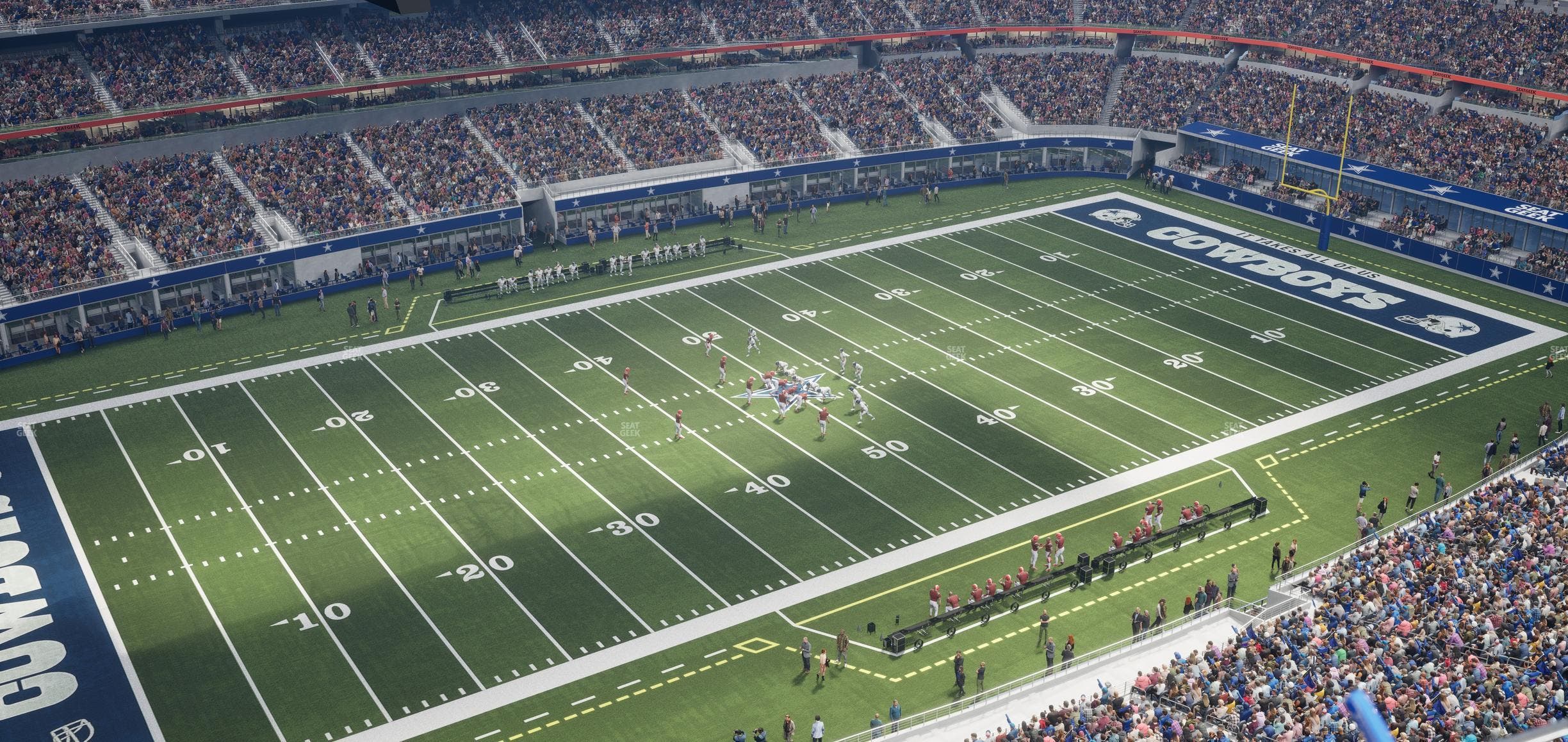 AT&T Stadium - Section 447 Seat View