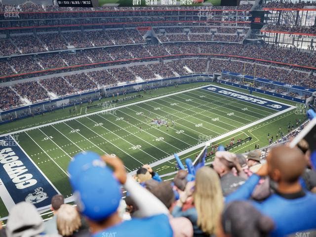 AT&T Stadium - Section 448 Seat View