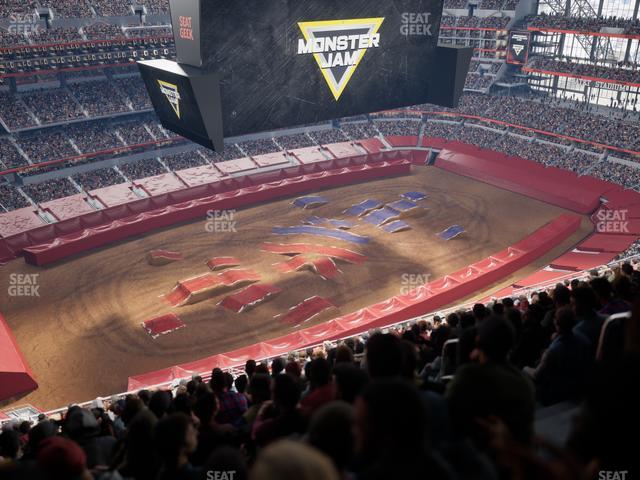 AT&T Stadium - Section 448 Seat View AT&T Stadium - Section 448 Seat View