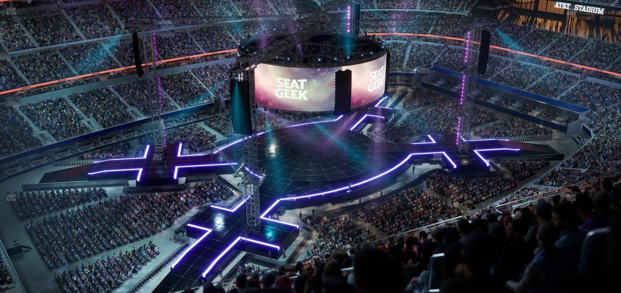 AT&T Stadium - Section 448 Seat View