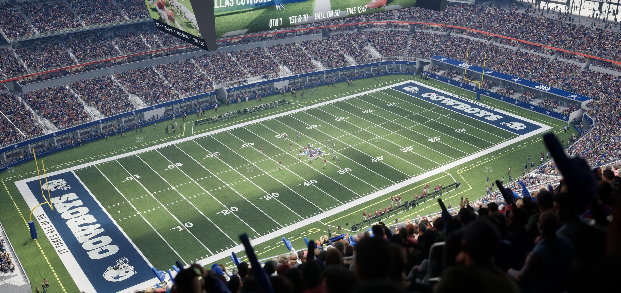 AT&T Stadium - Section 448 Seat View