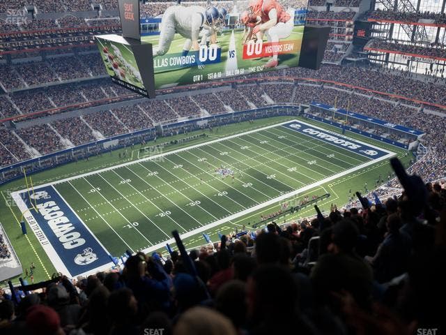 AT&T Stadium - Section 448 Seat View AT&T Stadium - Section 448 Seat View