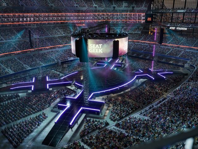AT&T Stadium - Section 449 Seat View