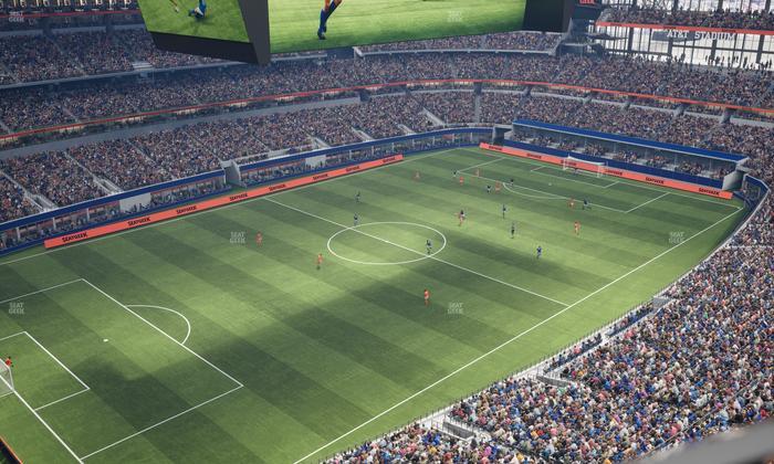 AT&T Stadium - Section 449 Seat View