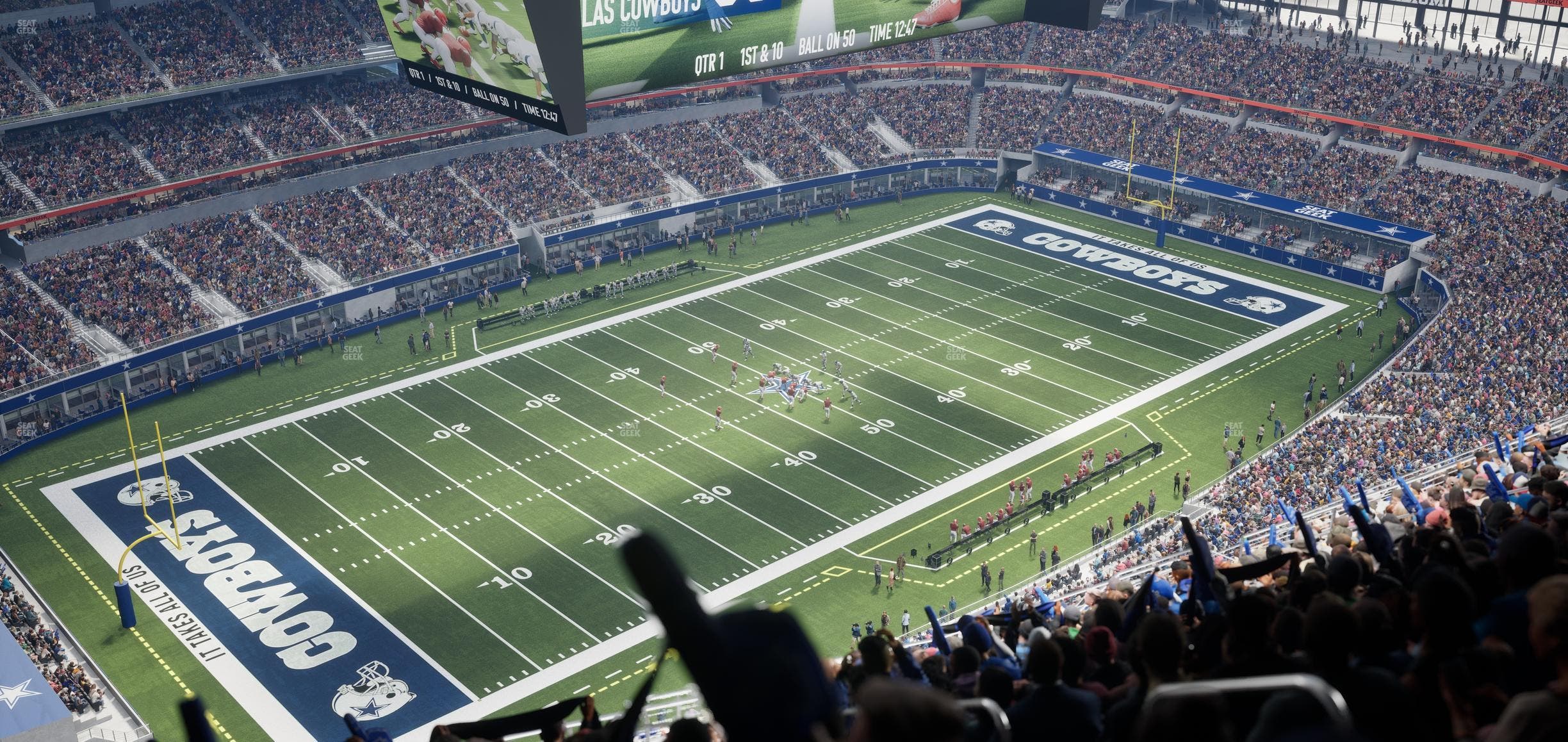 AT&T Stadium - Section 449 Seat View