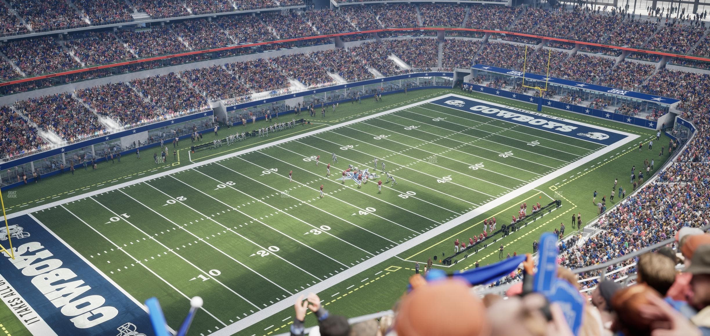 AT&T Stadium - Section 449 Seat View