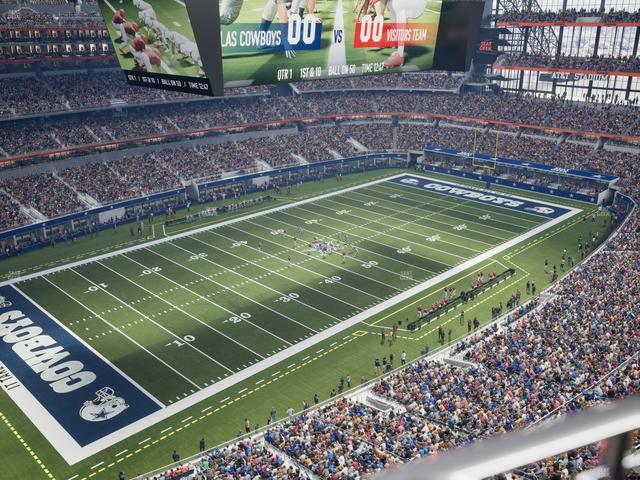 AT&T Stadium - Section 449 Seat View