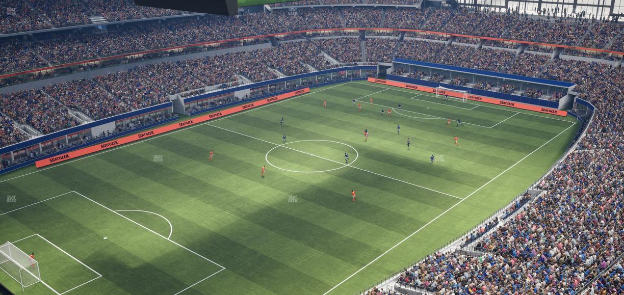 AT&T Stadium - Section 450 Seat View