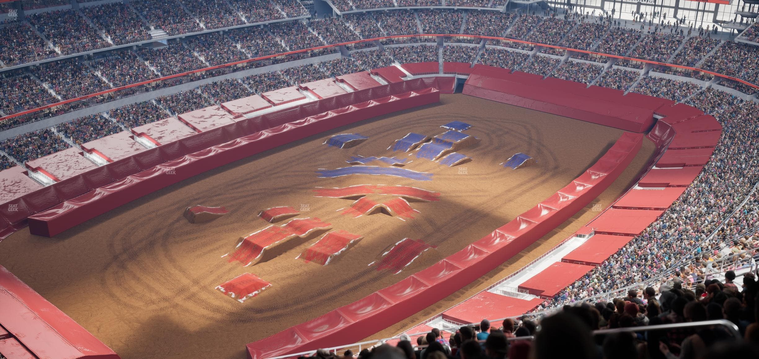 AT&T Stadium - Section 450 Seat View
