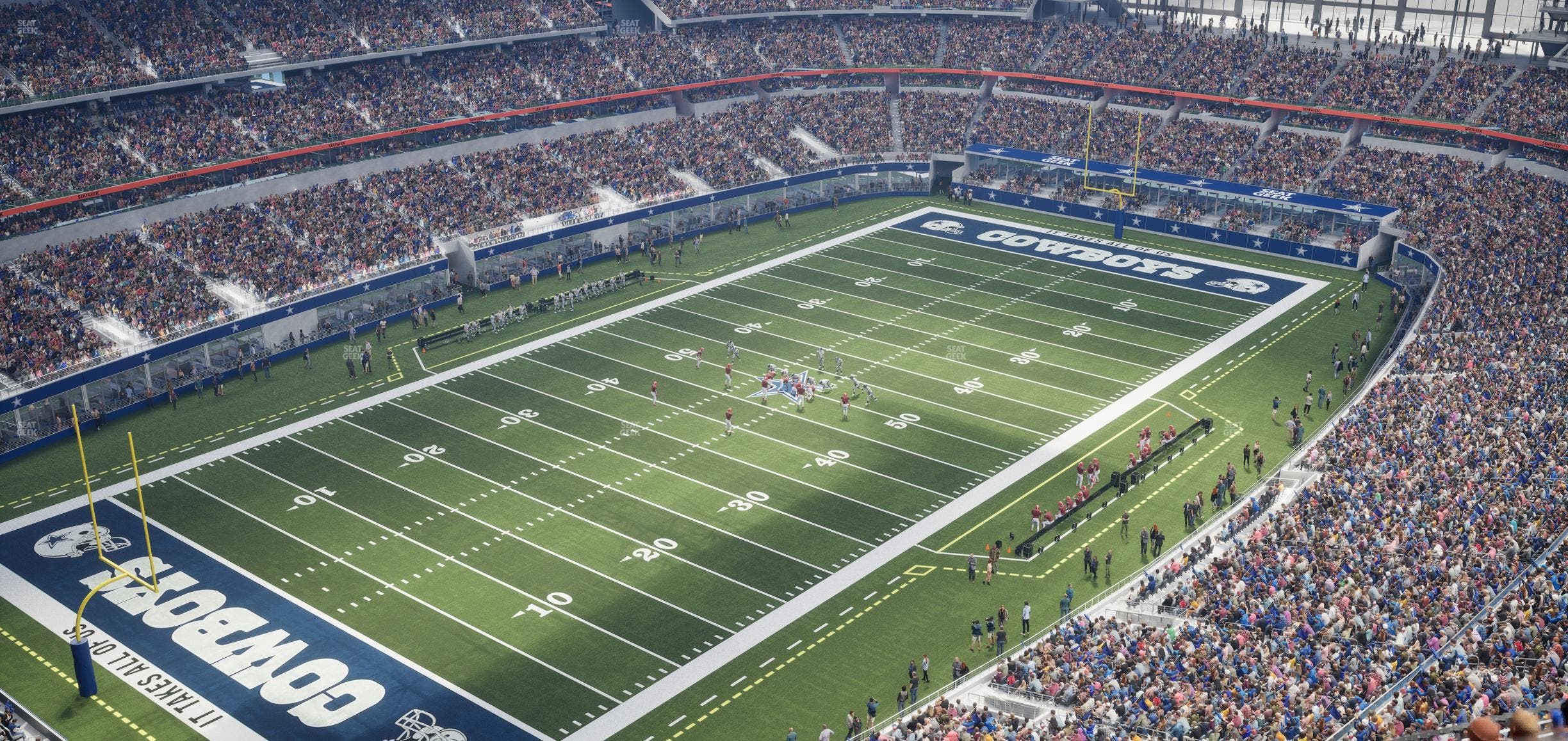AT&T Stadium - Section 450 Seat View